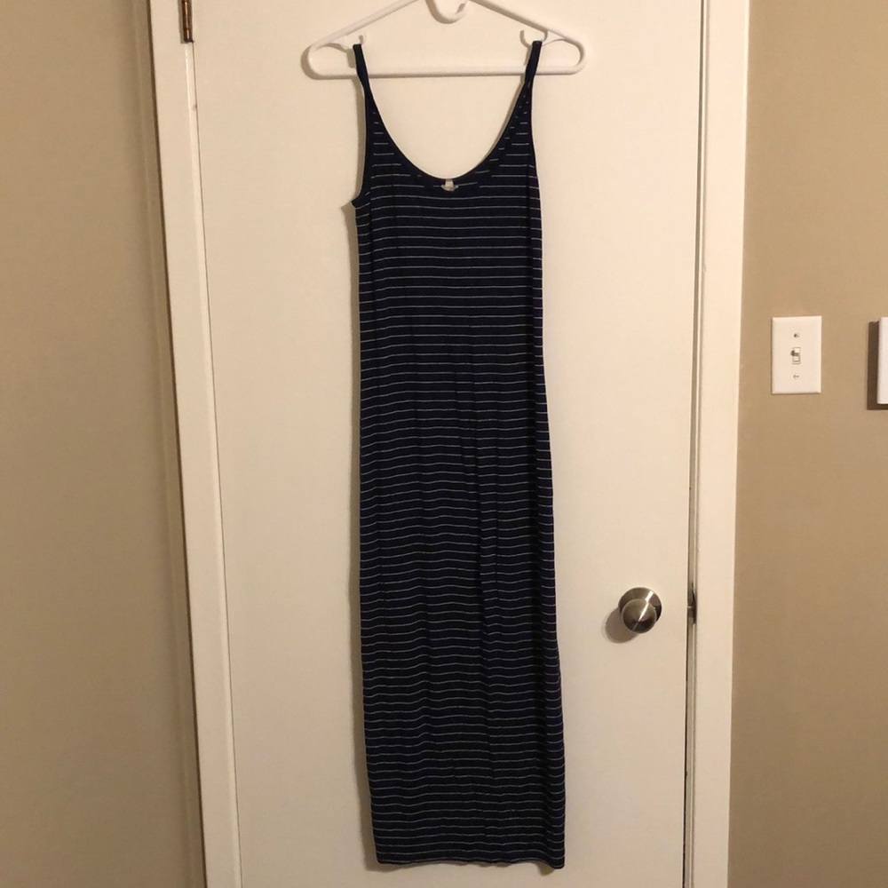 Stripped Maxi Dress